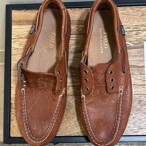 Polo by Ralph Lauren Bienne Leather Boat Shoes